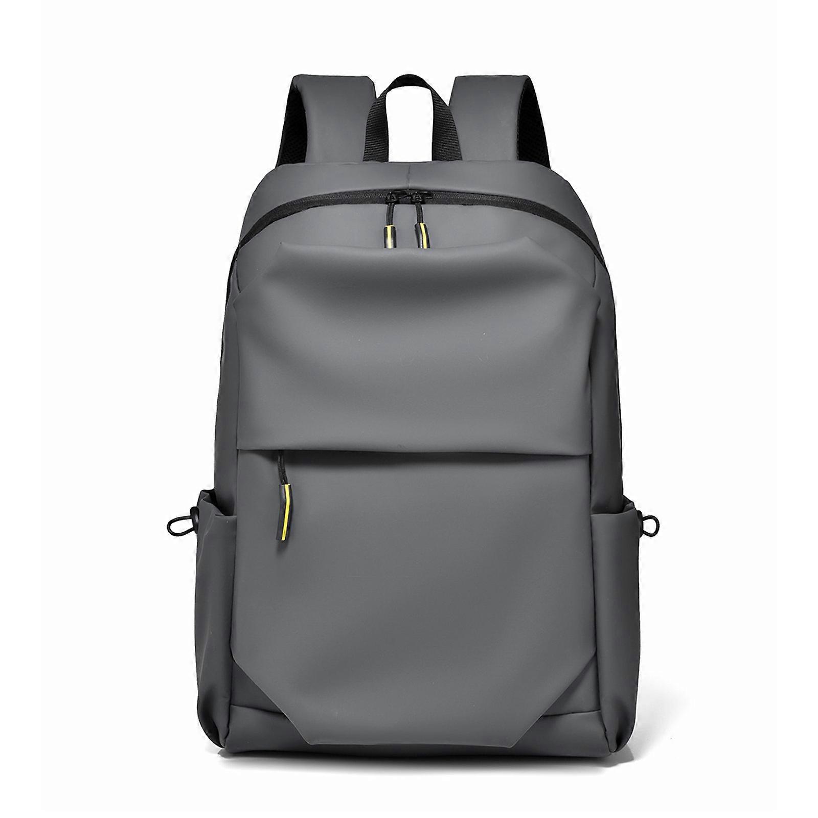 Multi pocket Laptop Backpack Business Daypack with Adjustable Strap Keep Your Essentials in Order  Gray