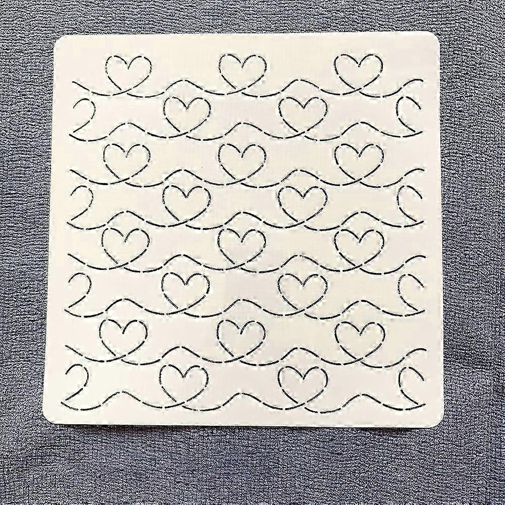 Premium Quilting Template Stencils Plastic Patchworks Tool for Household