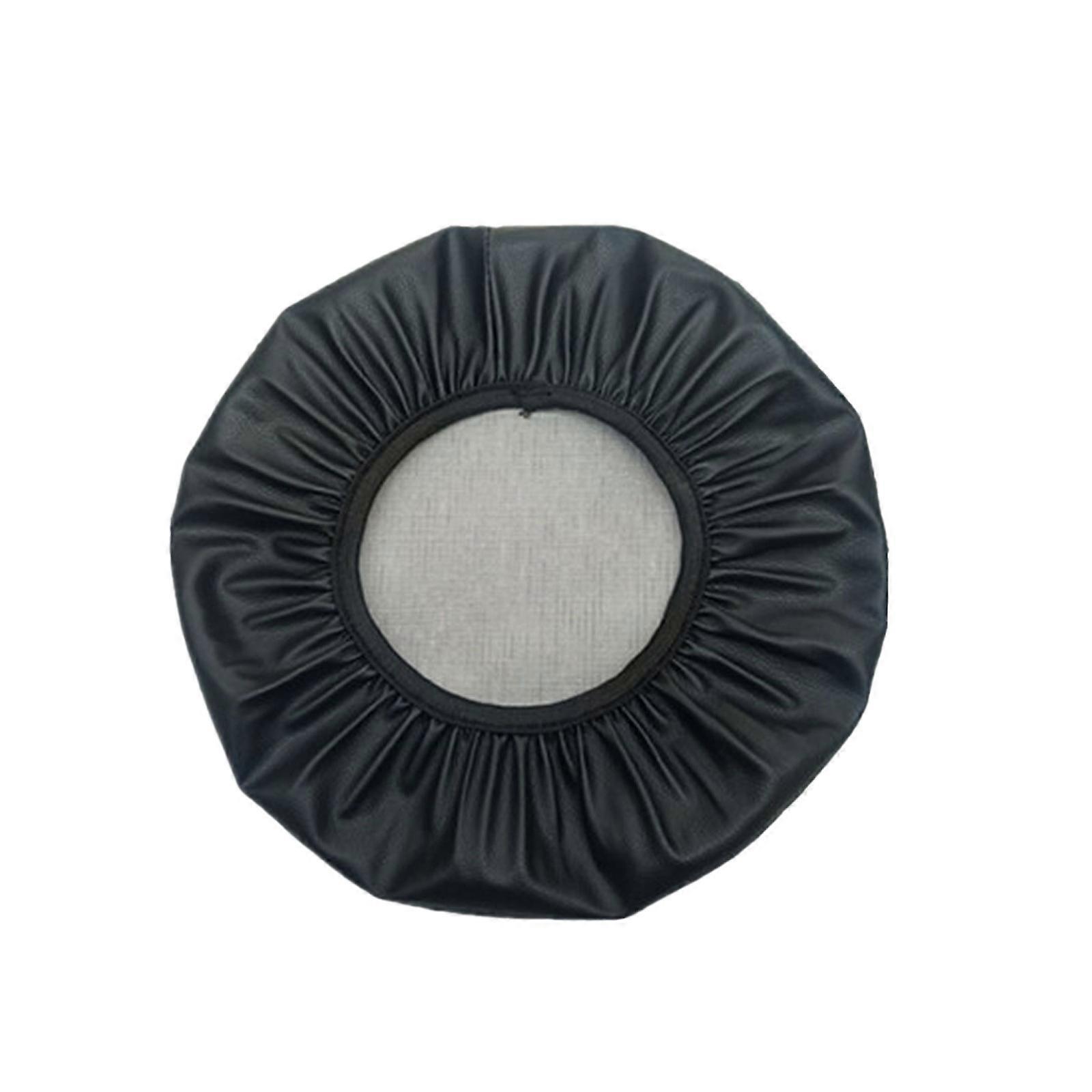 スツールカバーラウンド防水レザーラウンドバースツールカバーは、スリップに対抗しますラウンドバースツール弾性バンド付きシートカバー頑丈なラウンドチェア