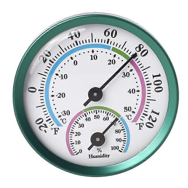 Wireless Thermometer Hygrometer Indoor Outdoor Thermometer Wireless Round 2"