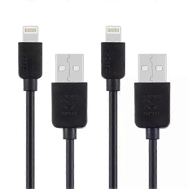 High-Speed 8-Pin USB Charging Cable Kit-1m,2 PCS,for iPhone/iPad