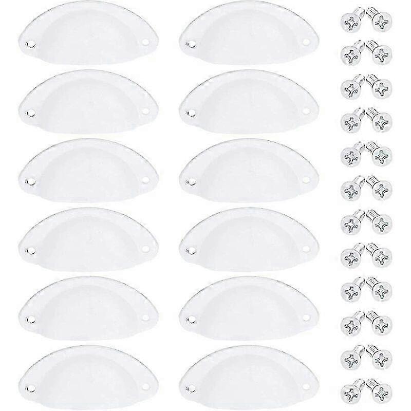 Pack of 10 Retro Shell Knobs for Kitchen Cabinets