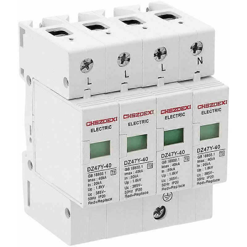 DZ47Y-40KA 385V SPD 房屋浪涌保护器低压保护器 4P 保护装置,多色