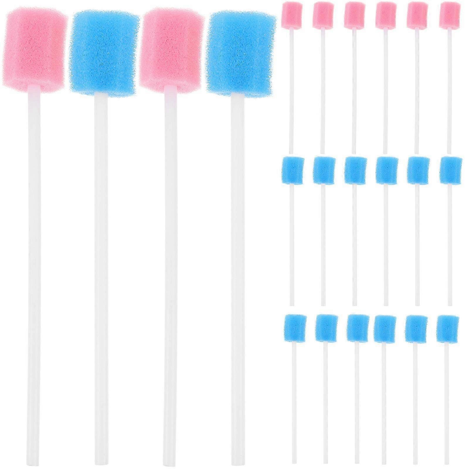 100 قطعة مسحات الفم المهنية مريحة مسحات عن طريق الفم مسحات تنظيف محمولة توريد المنزل