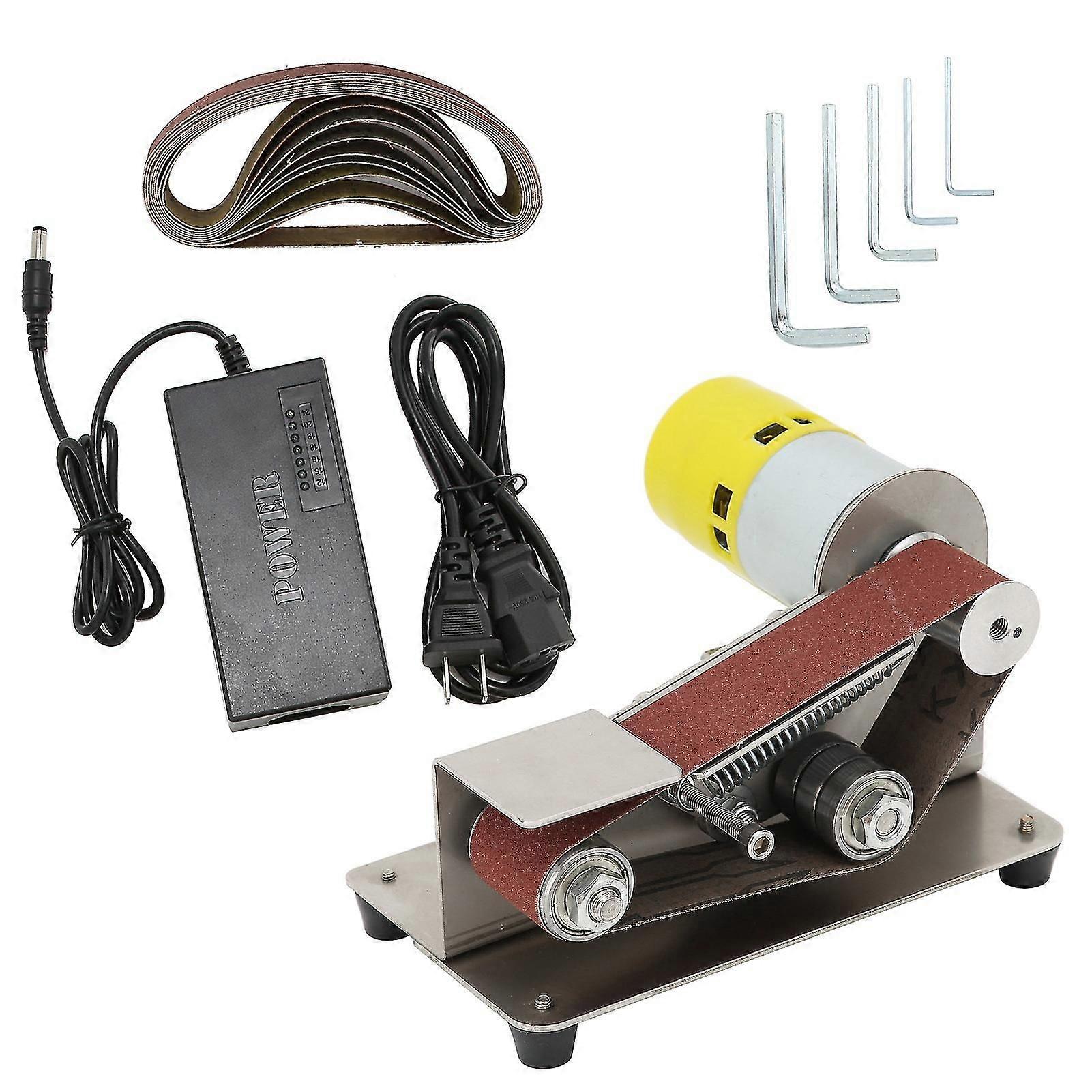Mini Bandschuurmachine Elektrische DIY Polijsten Schurende Machine Slijper Grinder AC110?240VUS Plug 795150W