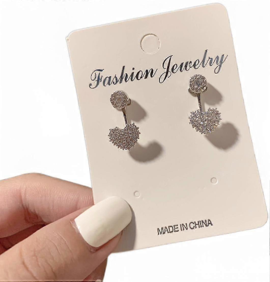 (heart Diamond Earrings