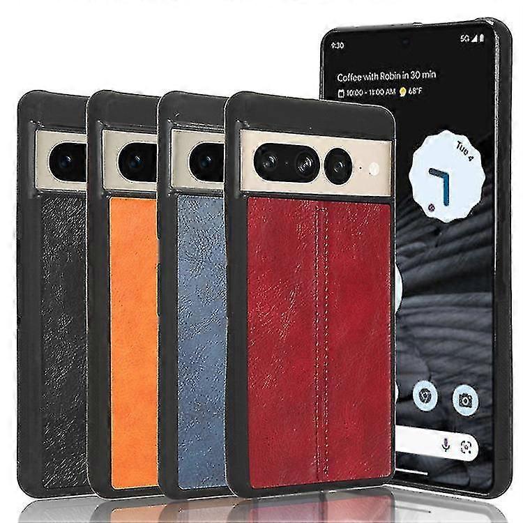 Retro Leather Shockproof Phone Case Compatible With Google Pixel 7 Pro/pixel 7
