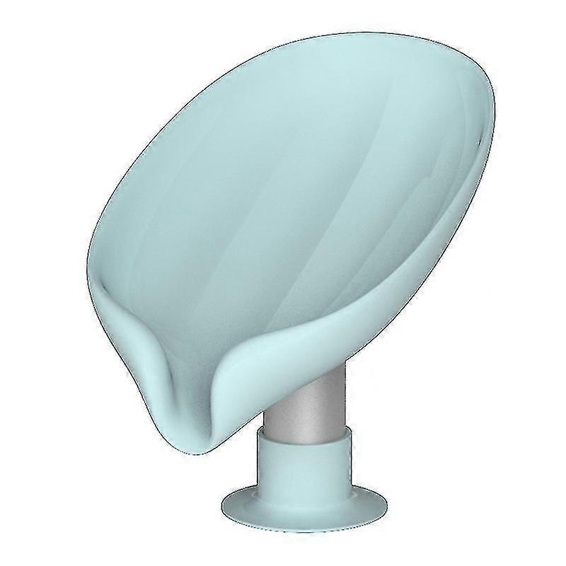 葉型ドレンソープボックス/シンクソープスポンジホルダー/吸盤ノンスリップソープディッシュ