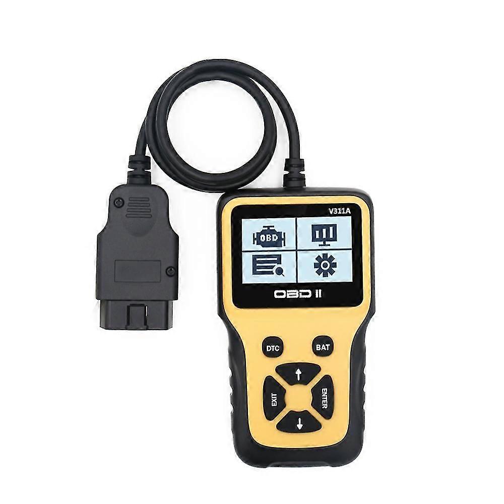 V311a Universal Obdii Car Diagnostic Scanner Dc 12v Lcd Display Auto Car Engine Fault Code Reader Diagnostic Scan Tool