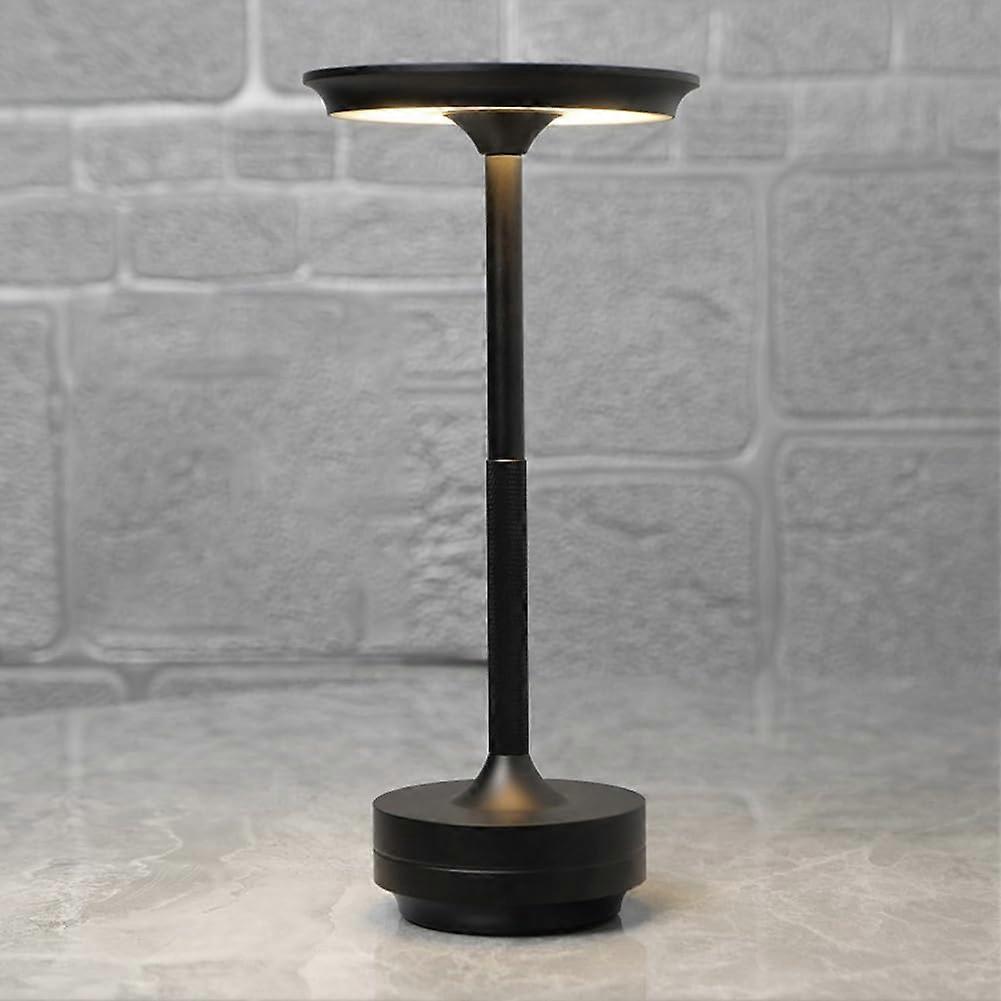 Ecolume Table Lamp Cordless Rechargeable Ecolume Outdoor Dining Table Light Black