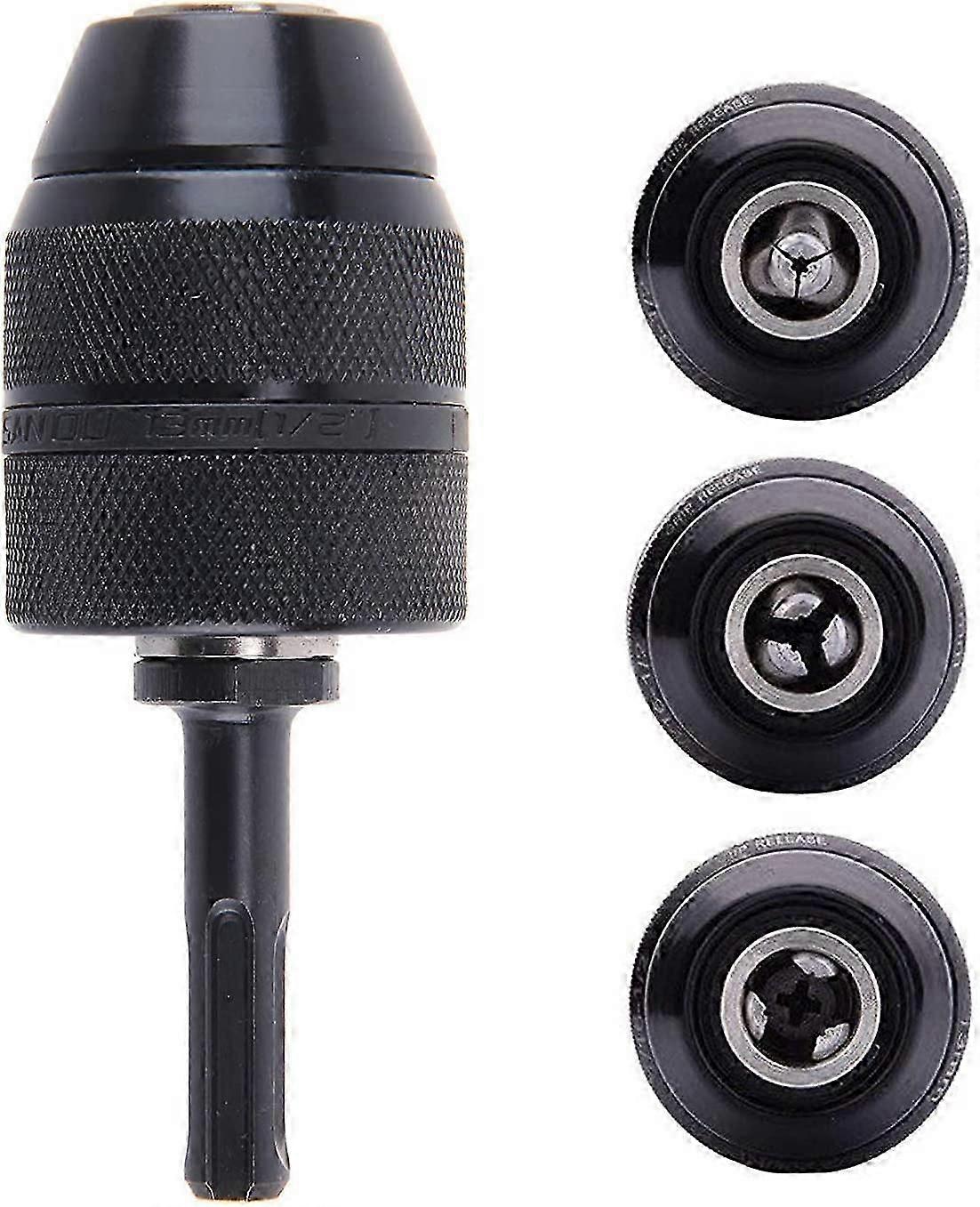 Sds Plus Adapter 2-13mm Quick Release Keyless Chuck Professional Heavy Duty Chuck 1/2-20UNF,SDS Adapter