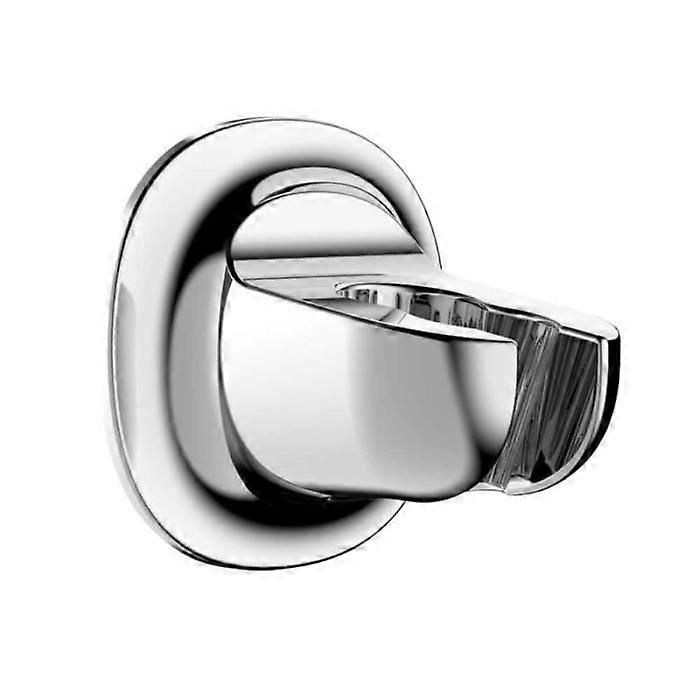 Support without drilling - Wenko - Libertà - Plastic - Silver - Adhesive mounting