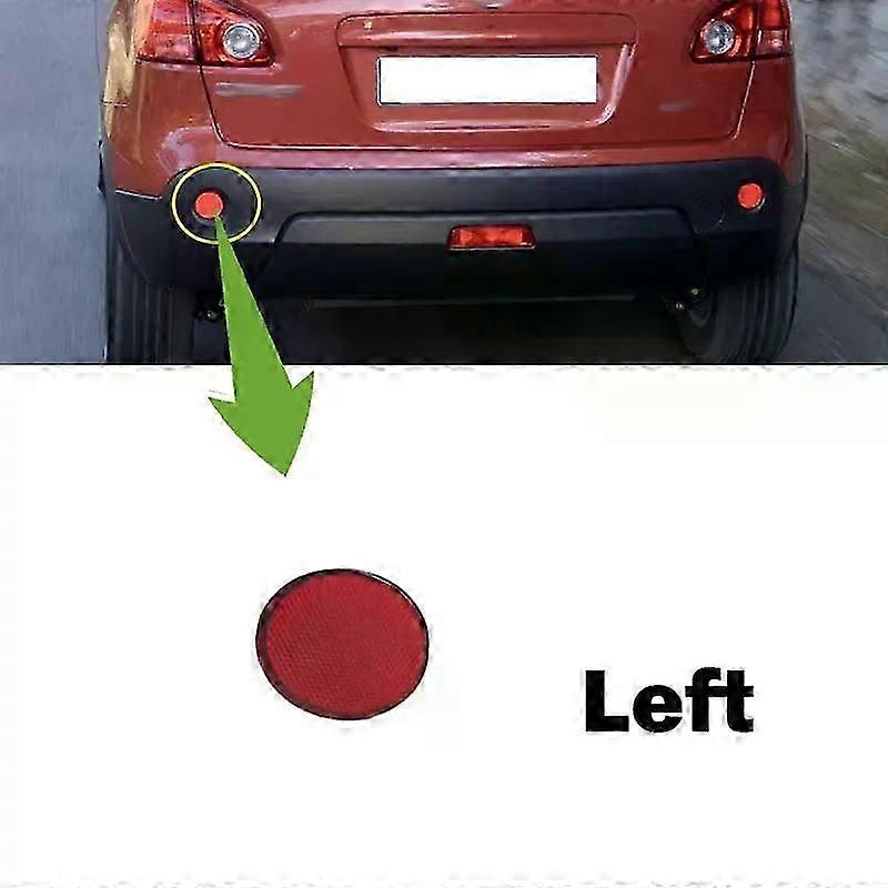 Compatibel Voor: Nissan Dualis Qashqai J10 2008 2009 2010 2011 2012 2013 2014 2015 Auto Achterbumper Reflector Mistlamp Mistlamp Accessoires
