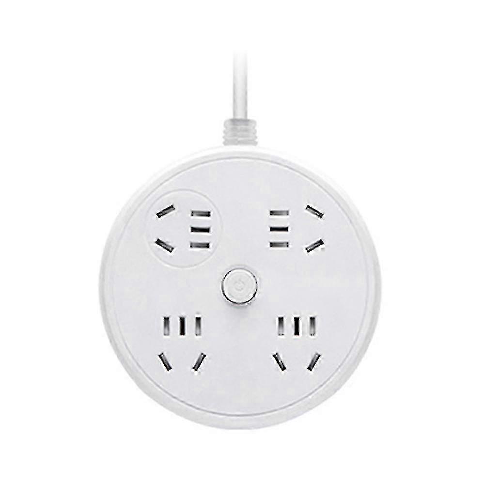 Power Strip Surge Protector με ανασυρόμενο καλώδιο Έξυπνο καλώδιο επέκτασης θύρας USB Φορητό για ταξίδια τυχερός