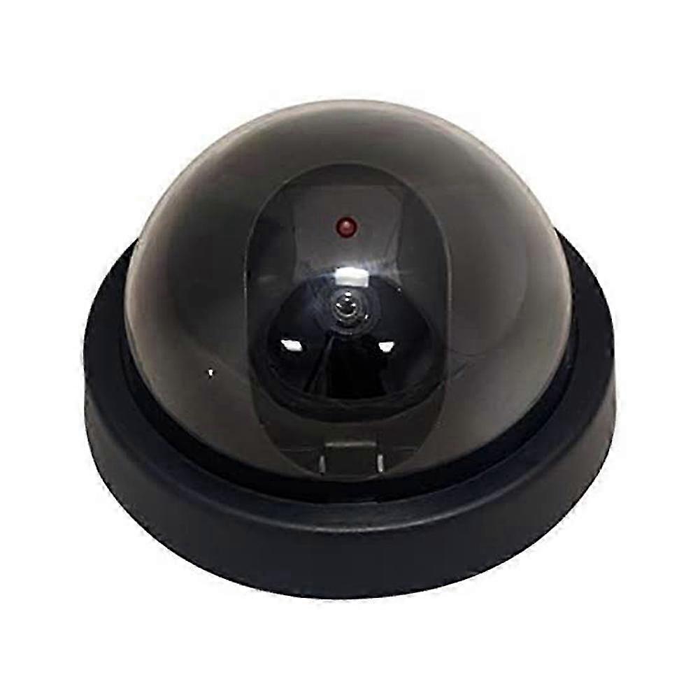 Dome Outdoor Indoor Use Dummy Security CCTV Camera Simulation Monitor with LED Blinking Light