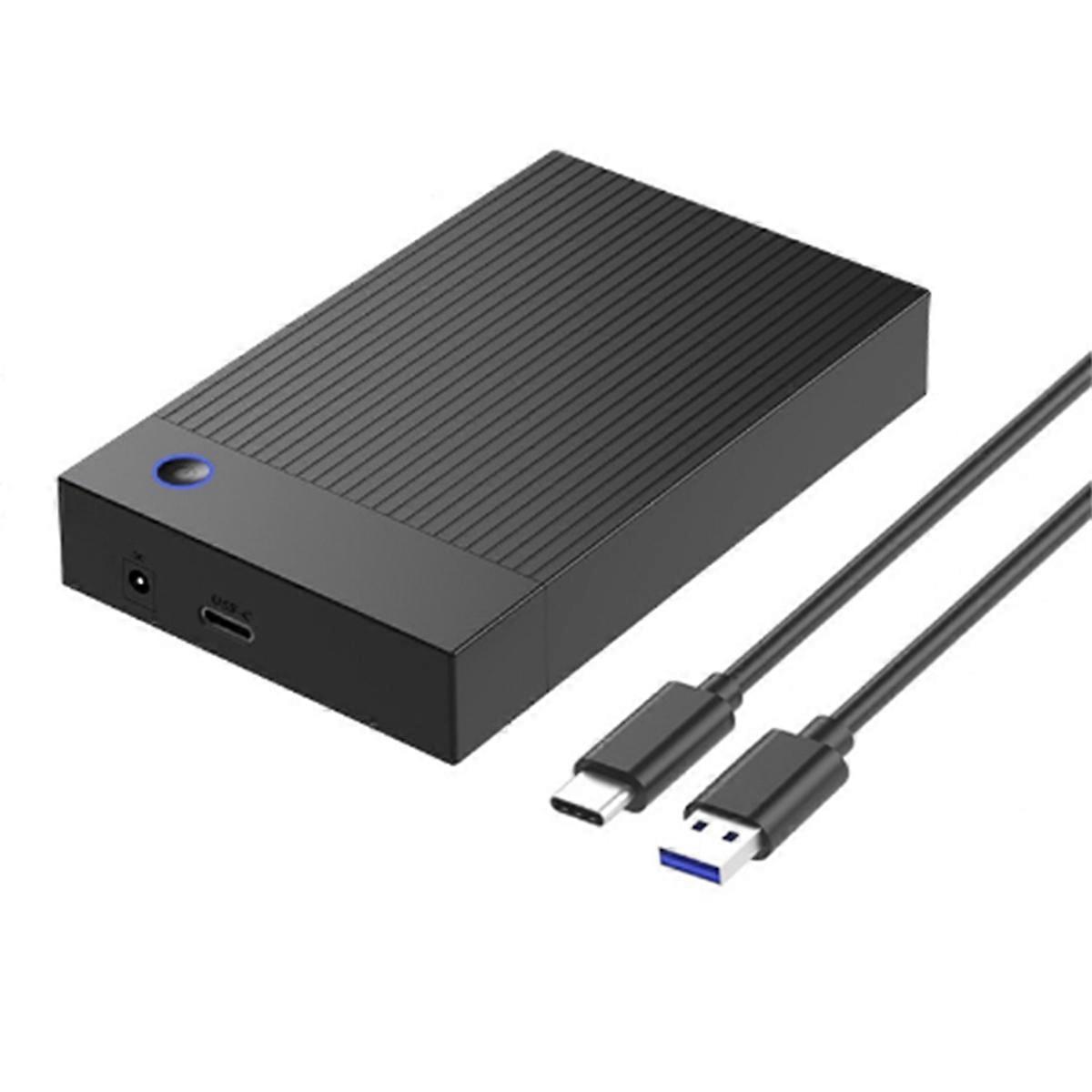 3.5-Inch Mechanical Solid-State Game Hard Disk Box External SATA High-Speed Transmission USB3.1 Mob