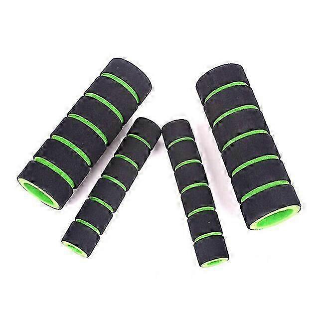 2 Pair / Set Handlebar Sponge Grips Bike Bicycle Handlebar Anti-slip Motorcycle Grip Cover High Density Sponge Mtb Folding