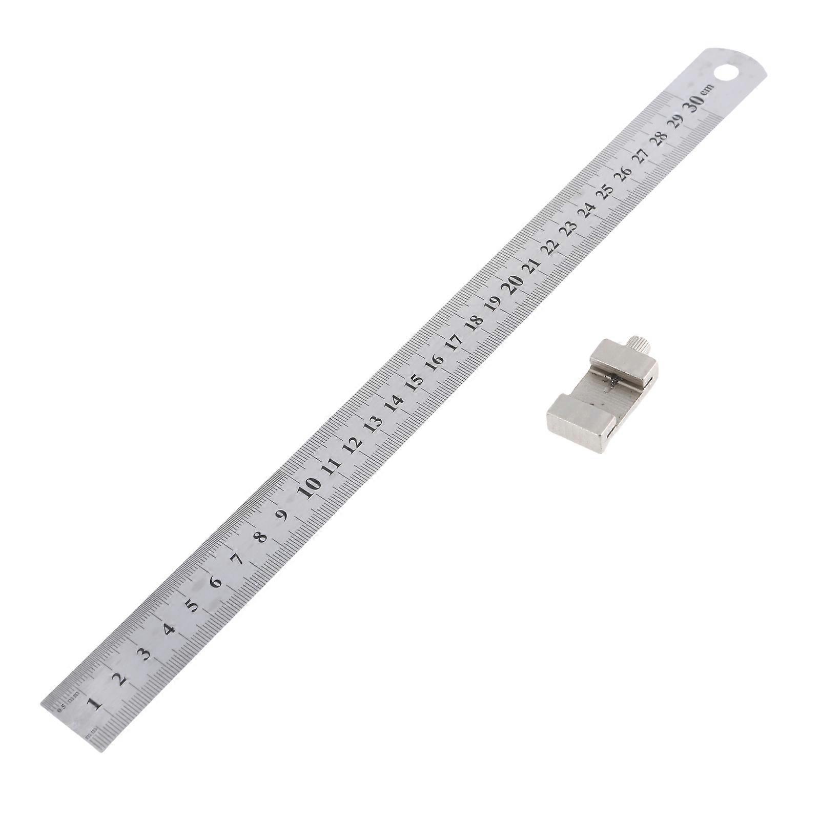 Woodworking Measuring Ruler 45 Degrees 90 Degrees Carpenter Angle Measuring Ruler Scriber Marking Tool Template Tool