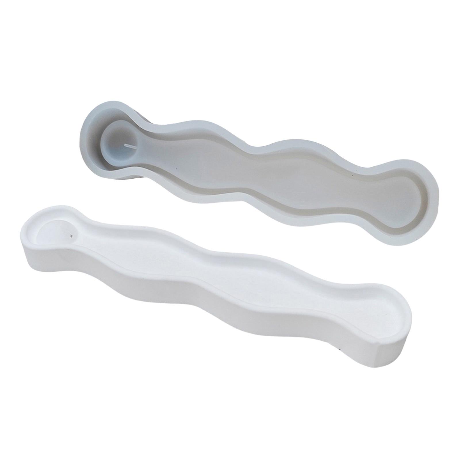 قالب سيليكون مرن للبخور الأنيق قاعدة العفن قالب الديكور المنزلي لعشاق الحرف اليدوية أداة المجوهرات