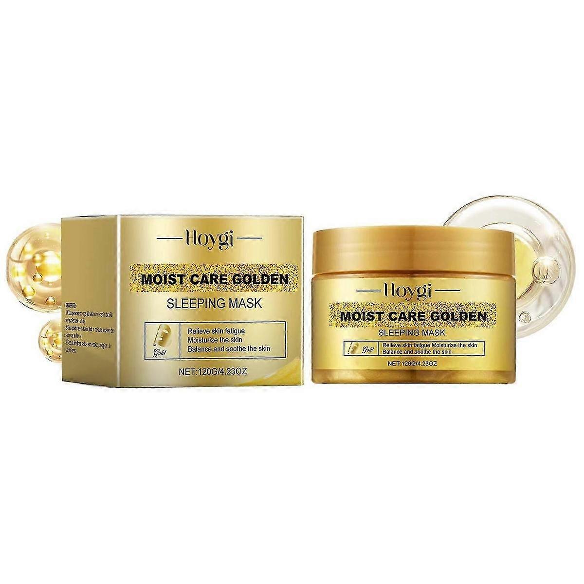 Hoygi Gold Sleeping Mask, Moisturizing, Moisturizing, Moisturizing, Smoothing And Firming Skin Hydra