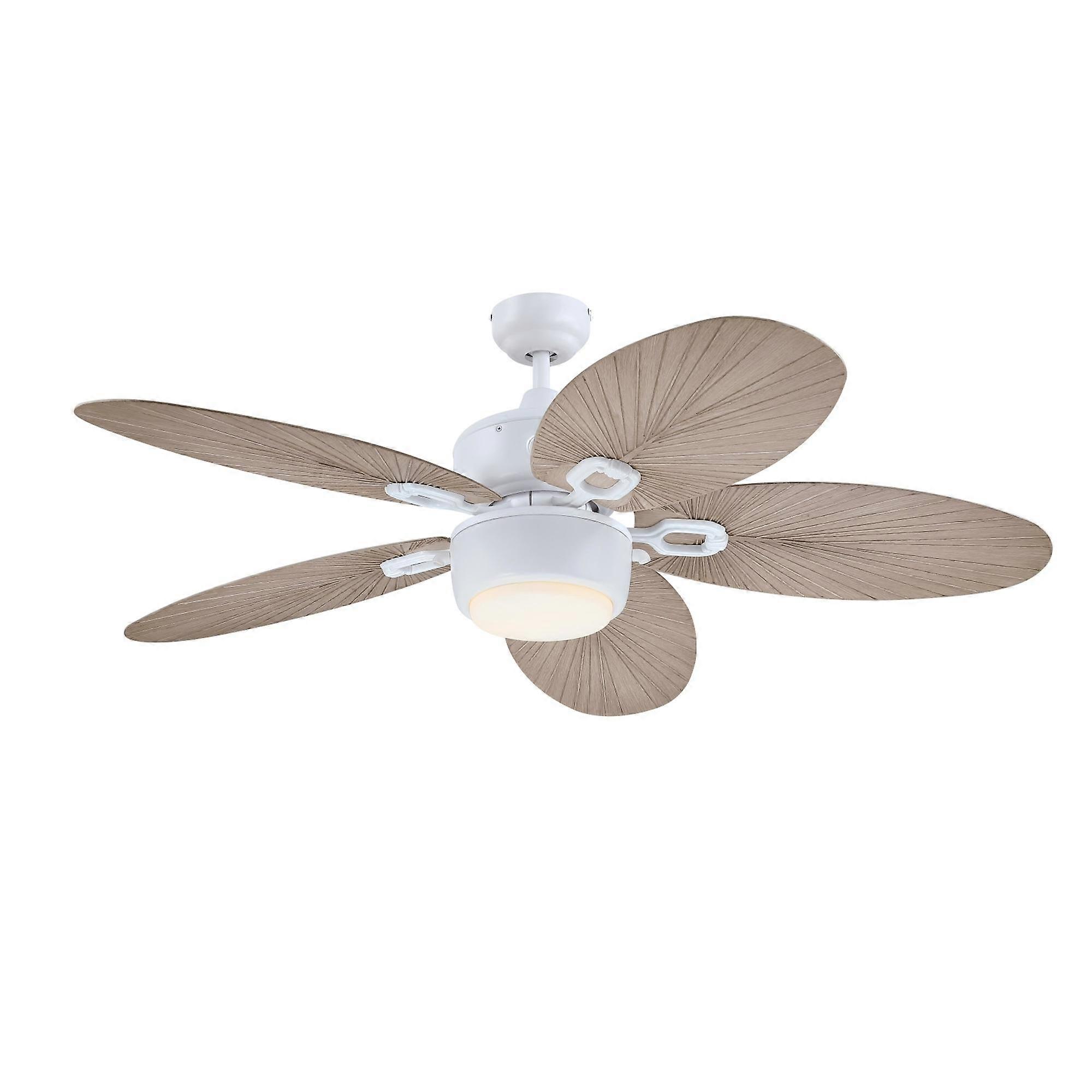 Outdoor ceiling fan Oasis with light & pull chains