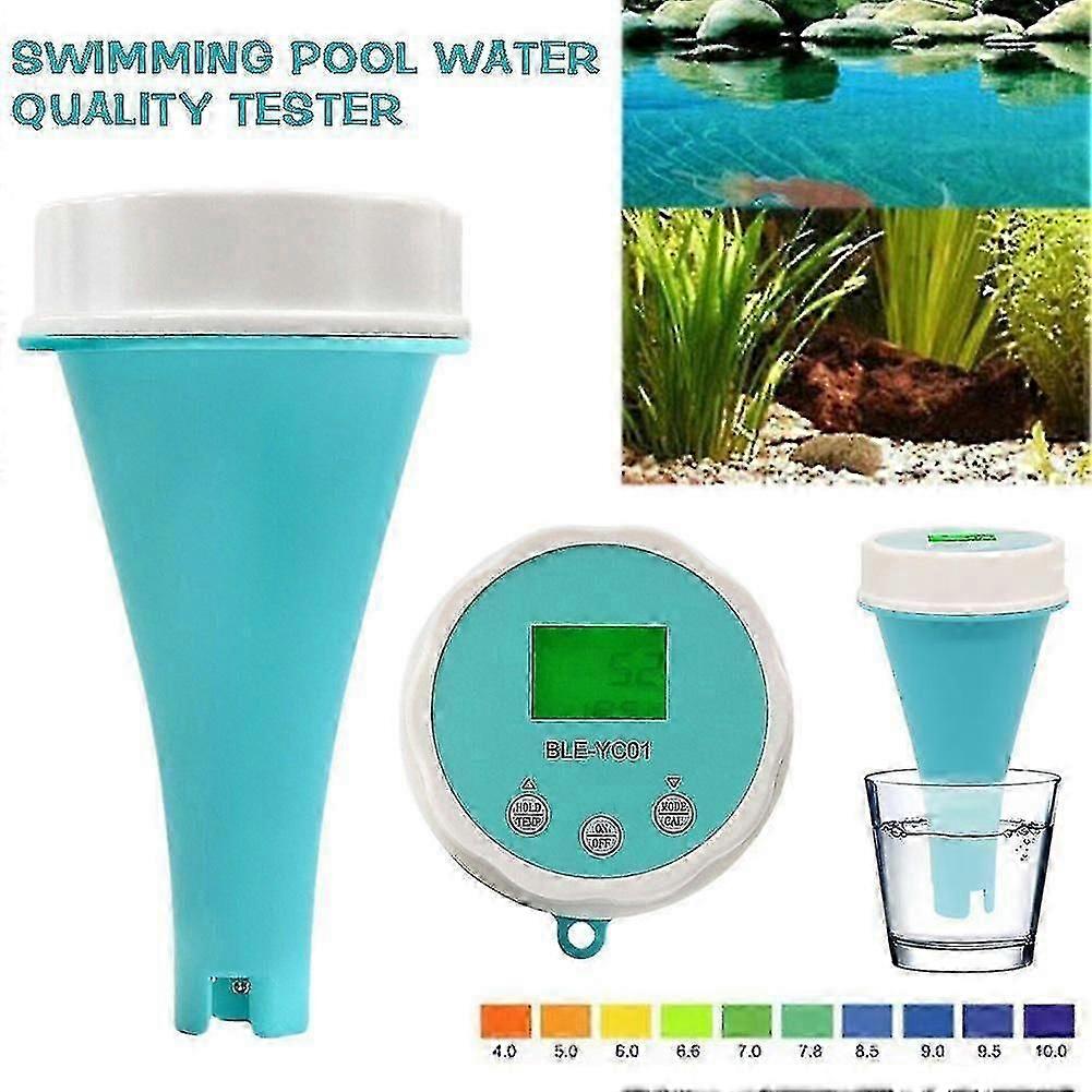 1pcs Swimming Pool Residual Chlorine Float Detection Of Water Quality Ph/ec/tds/orp