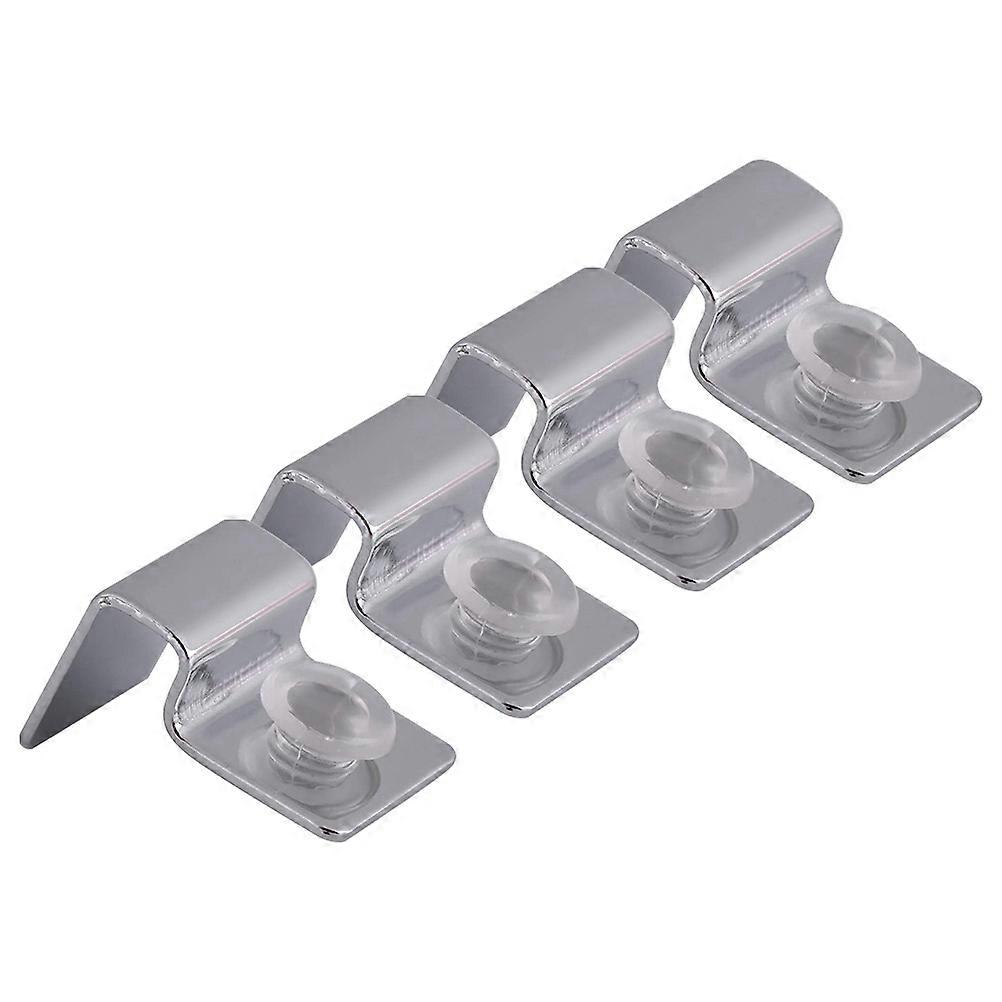 Stainless Steel Aquarium Cover Clips Fish Tank Lid Holders Support Brackets for Secure Hose Fixing and Easy Water Change