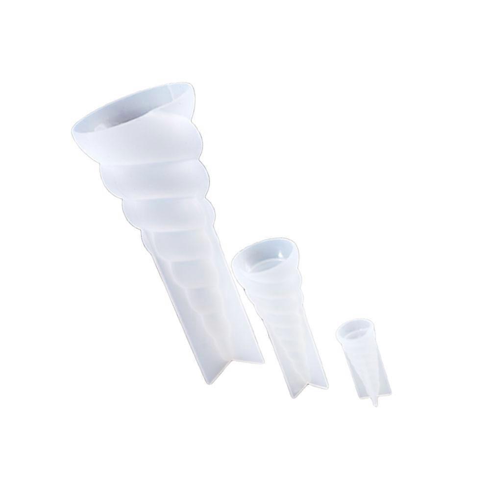 Unicorn Horn Silicone Epoxy Molds Set   3pcs, DIY Craft Molds for Creative Projects, Easy to Clean, Portable