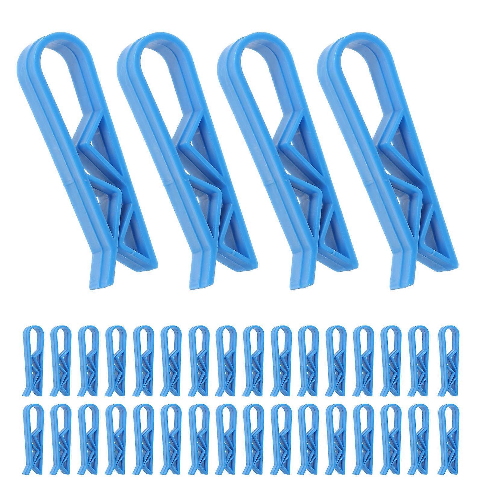 Plastic Trash Can Clips, Robust Construction, Perfect for Multiple Locations