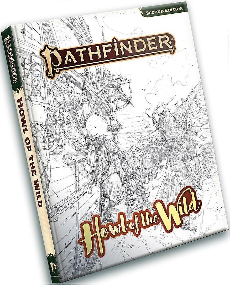 Pathfinder Rpg: Howl Of The Wild Sketch Edition (hardcover)