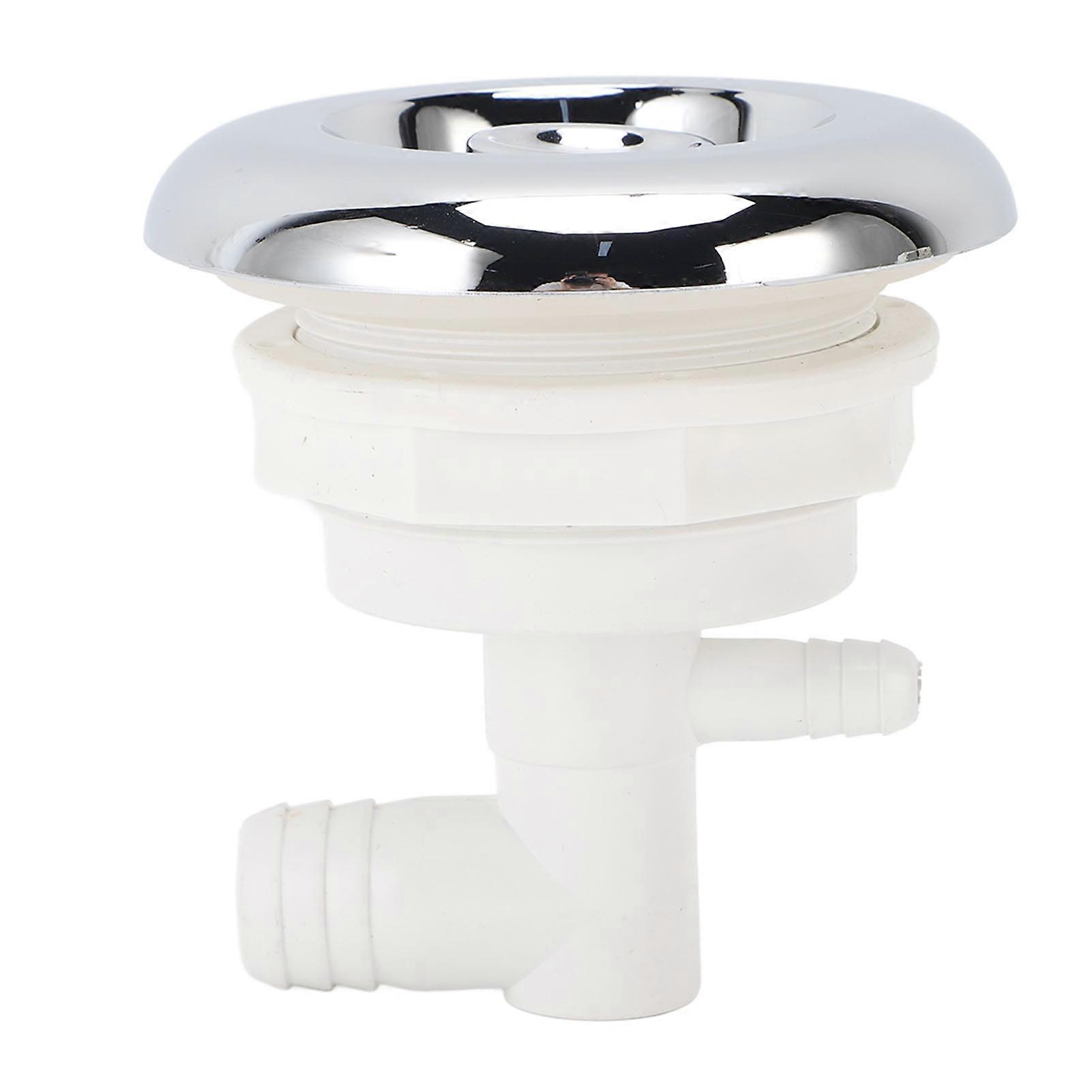 Buse de jet de baignoire de massage réglable en acier inoxydable et PVC, sortie d'eau, aspect lisse, buse de jet de piscine