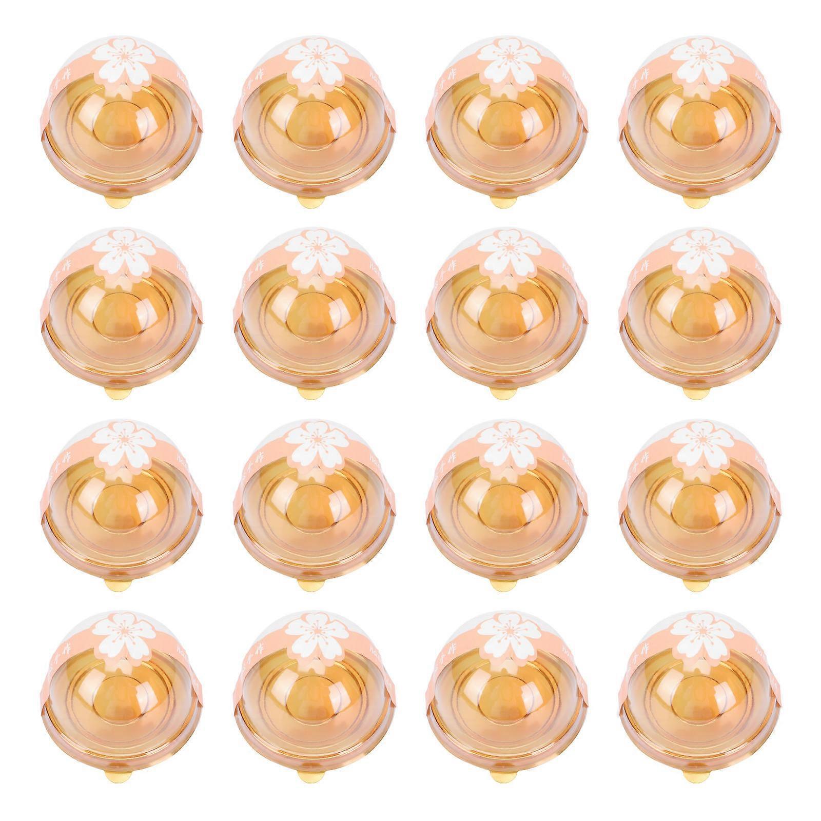 Pastry Containers Dome Sealing Performance Shop Use Transparent Lid 50Sets