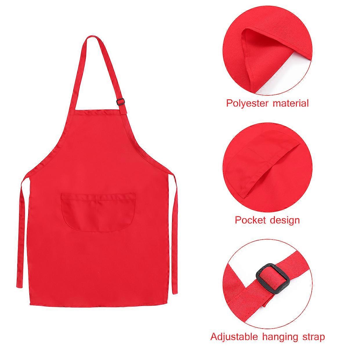 Kids Complete Kitchen present Playset for Cooking Baking Painting Decorating Party Red 1Set