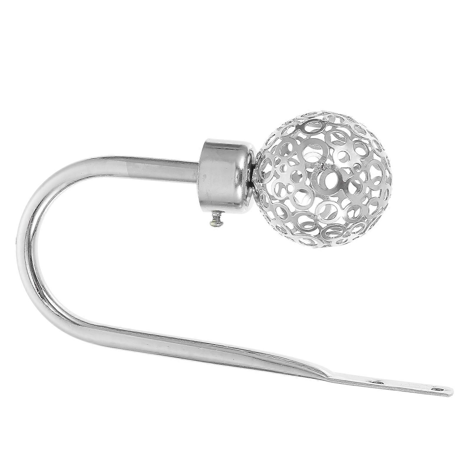 Curtain Tieback Hook Silver Iron Creative Shape Curtain Holders for Home