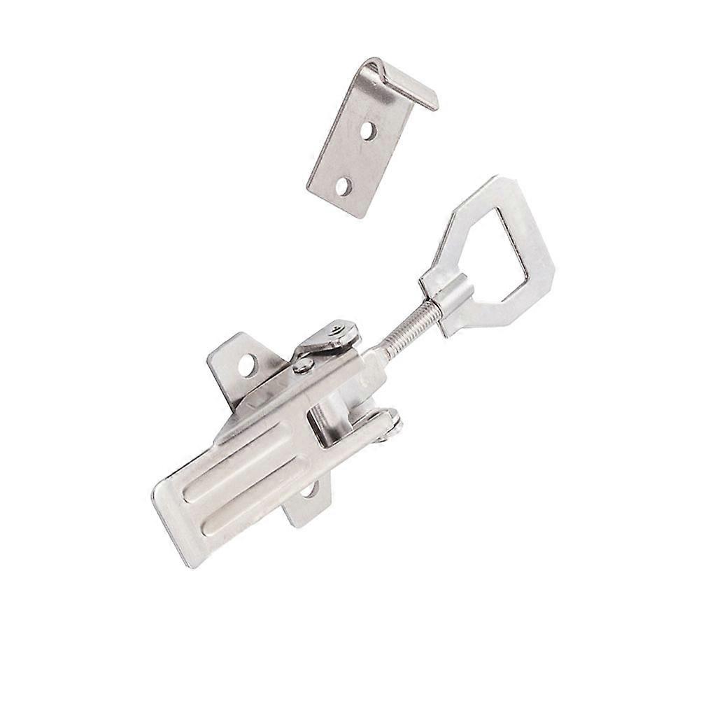 Adjustable Latch Silver with Adjustable Convenience for Lock Use
