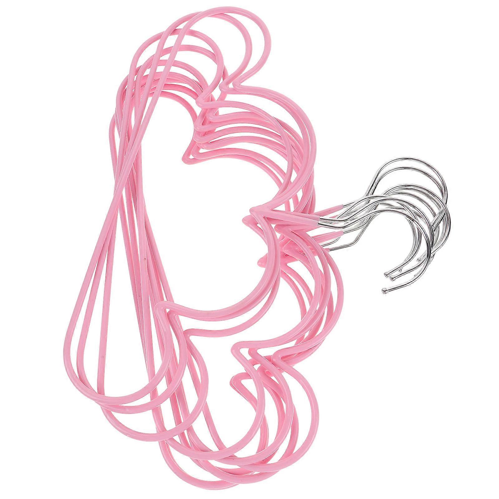 Cloud Shaped Non Slip Hangers for Clothes – Wide Design for Skirts, Pants & Dresses – Ergonomic & Space Saving for Home Organization