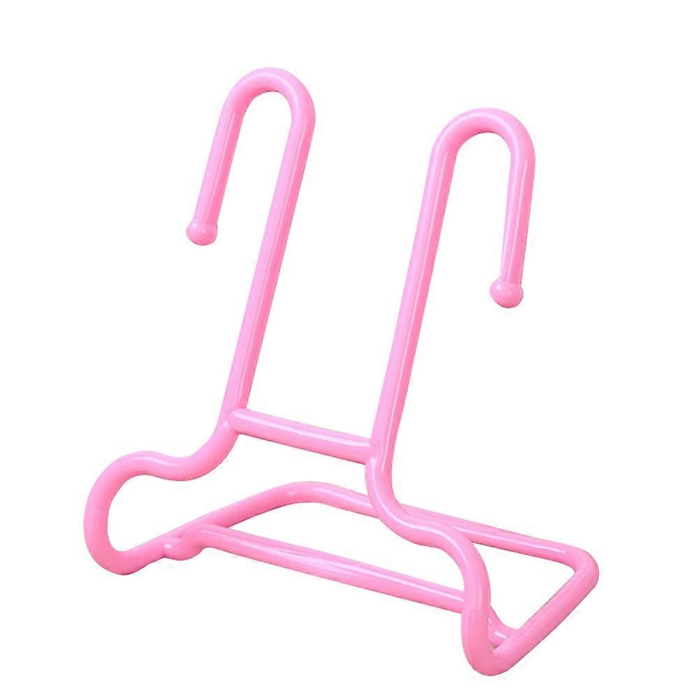 Wardrobe Shoe Storage Multifunctional Kids Shoe Rack Drying Space Saving Pink 2Set