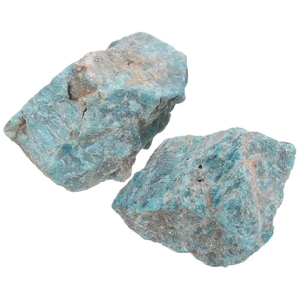 Rough Rock Decor Delicate Natural Stone Fish Tank and Aquarium Decoration Simple Design General Users 2Set