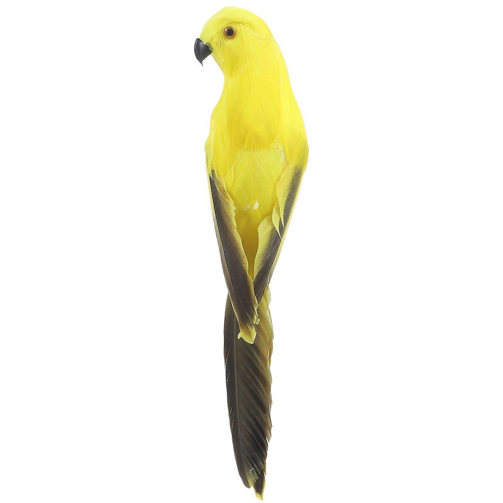 Artificial Bird Simulation Parrot Ornament Vivid Parrot Model Decoration