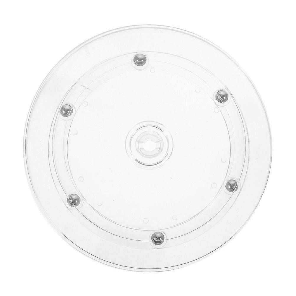 Rotating Tray Turntable for Kitchen Countertop Turntable Transparent Color Turntable