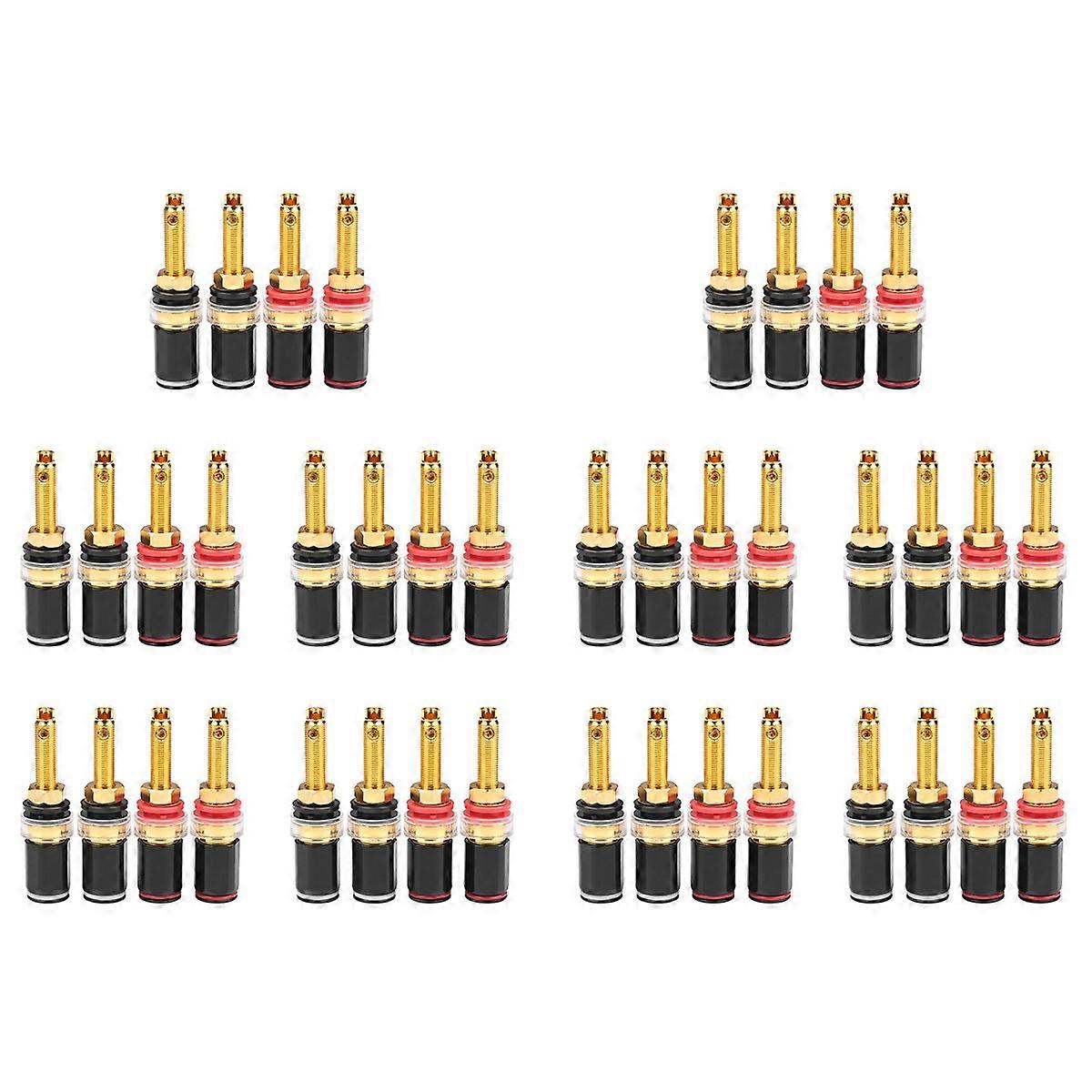 Hifi-Lautsprecheranschluss Binding Post Reines Kupfer Vergoldet Verstärker