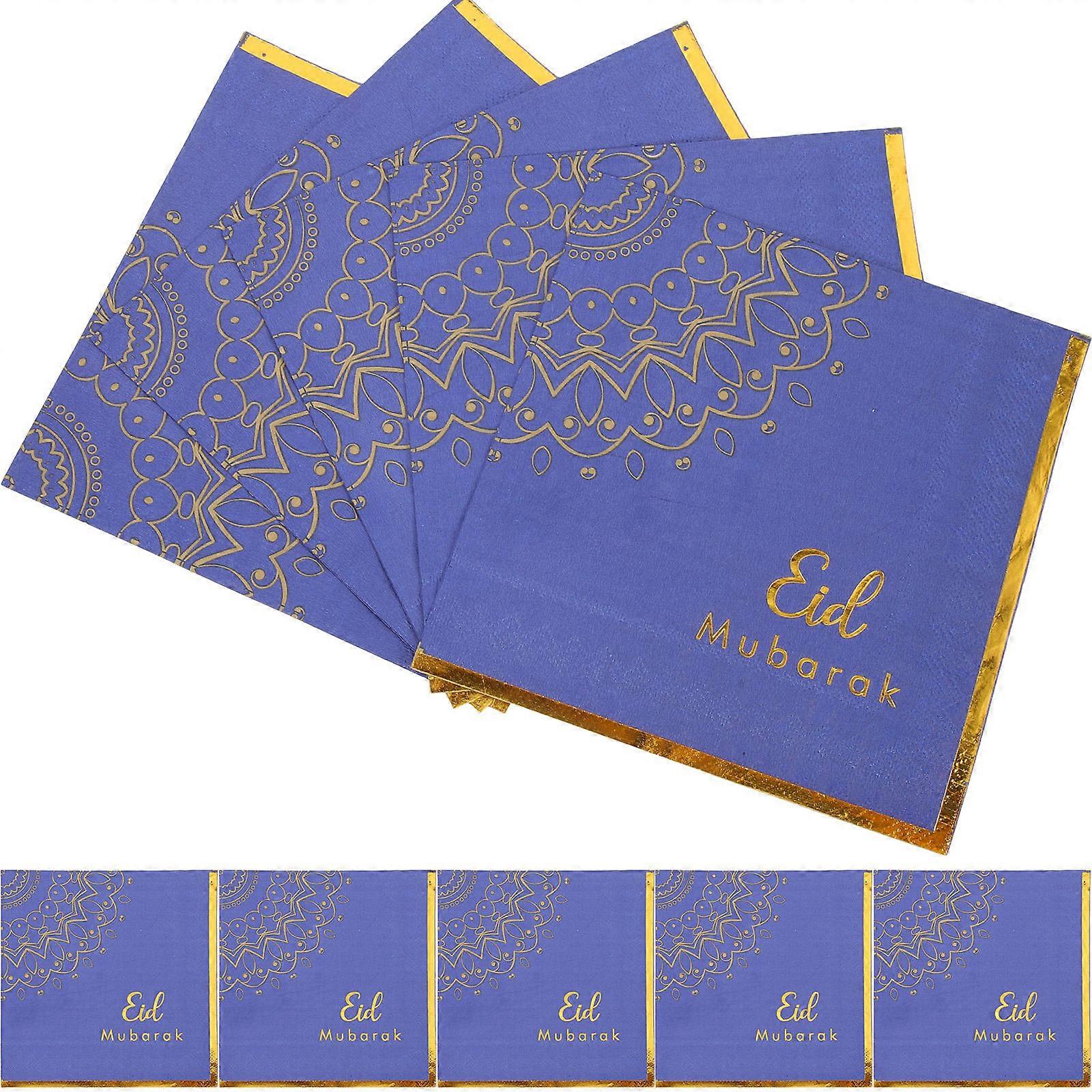 serviettes de table Eid Party utiliser 33X33CM Décoration 32Pcs
