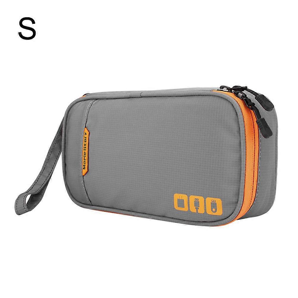 Electronics Accessories Organizer, Travel Tech Accessory Case for Organizing Cables, USB Drives, Mobile Devices and More, Portable Electronics Carry