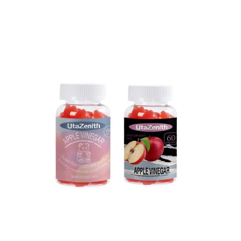UtaZenith Apple Cider Vinegar Gummies, 2 per day, Health Supplement, Combination Pack