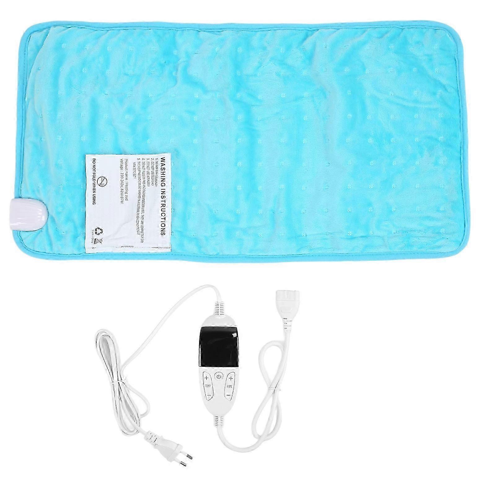 Electric Heated Blanket for Pain Relief in Back, Neck and Shoulders with Fast Heating LCD Display EU Plug 220-240V