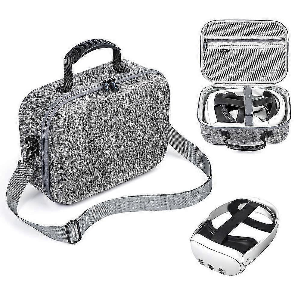 Upgraded Version for VR Glasses Storage Bag Nylon Carrying Case with Shoulder