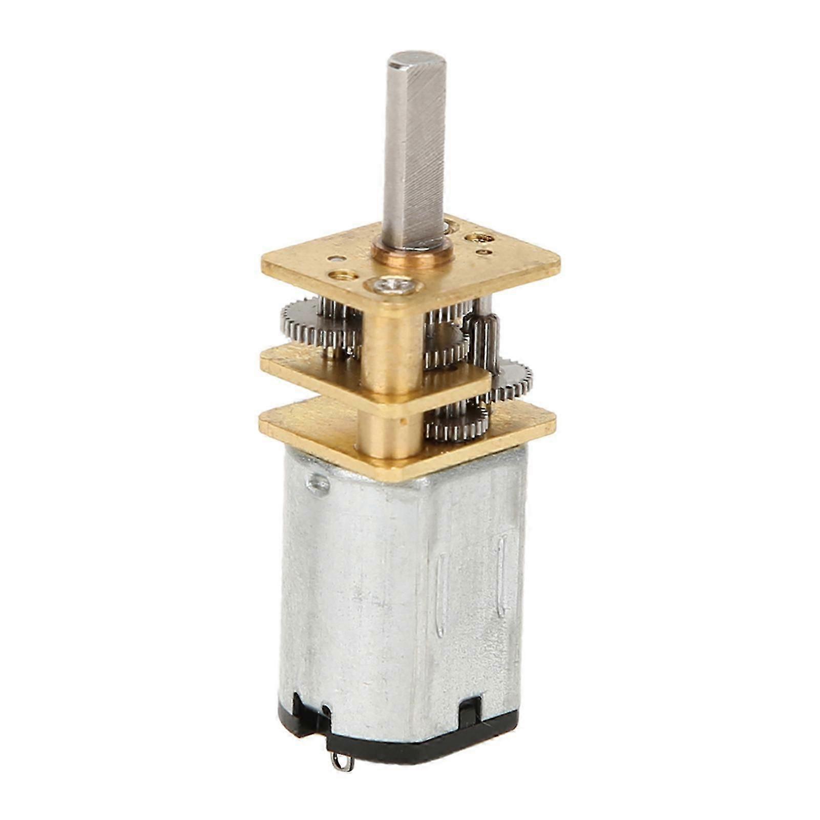تخفيض سرعة محرك التروس عالي الجودة مع علبة التروس المعدنية GA12-N20 DC 3V 15-1000RPM30RPM