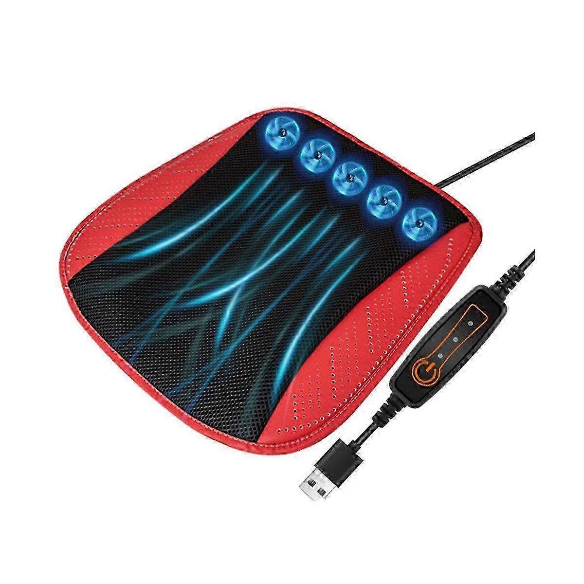 Multifunctional Car Cushion with Cool and Ventilated Breathable Features