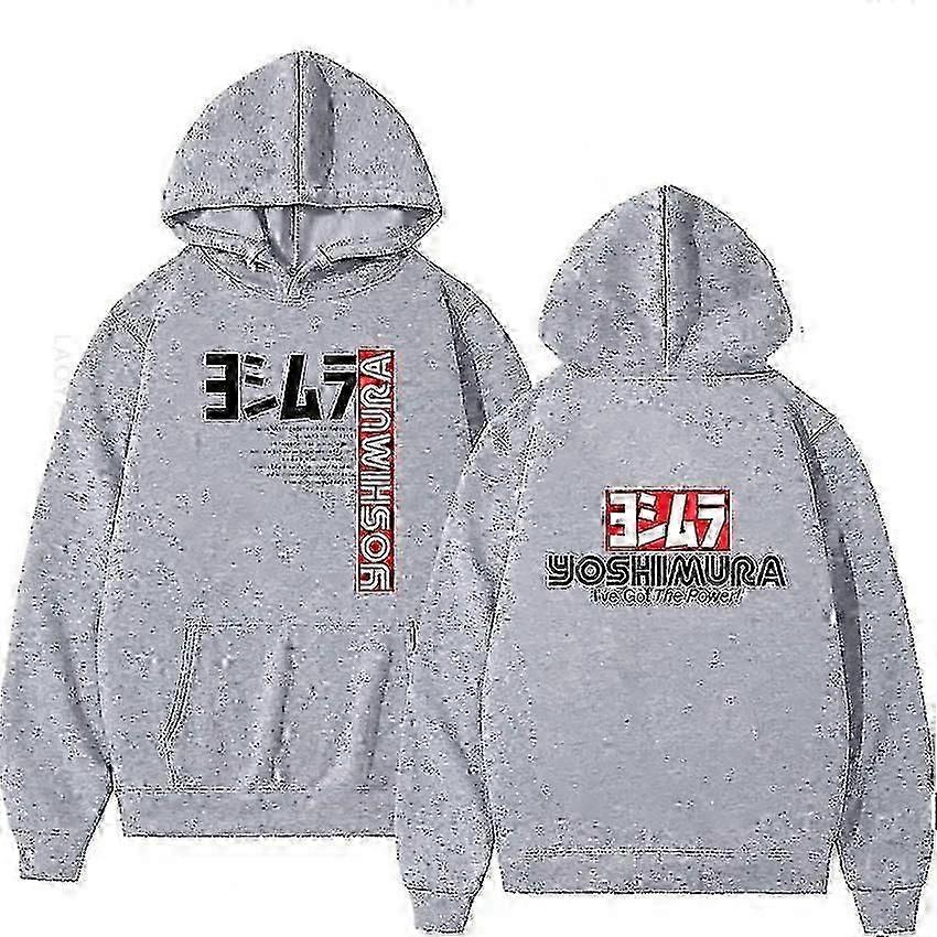 Yoshimura الكلاسيكية اليابانية دراجة نارية العادم موضوع مقنعين للرجال قمم