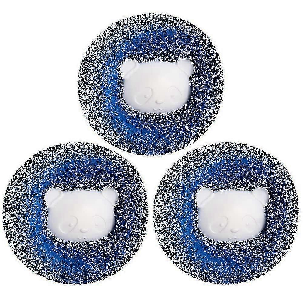 3 Pcs Reusable Dryer Balls Magic Laundry Balls Anti-static Fabric Softener Washer Balls for Washing Machine